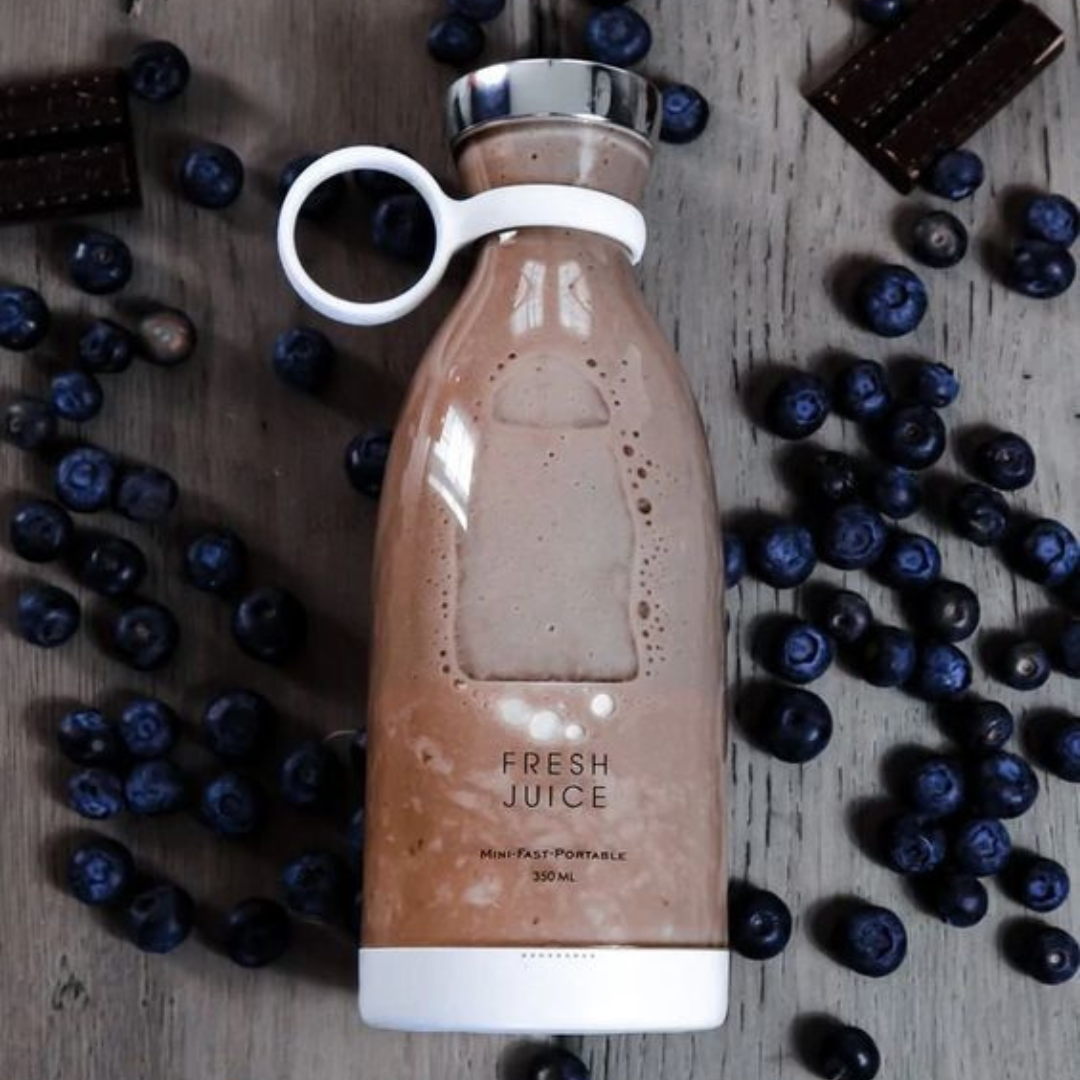 🔥 Botella Batidora Juguera Portátil – Prepara Smoothies Donde Quieras 🥛