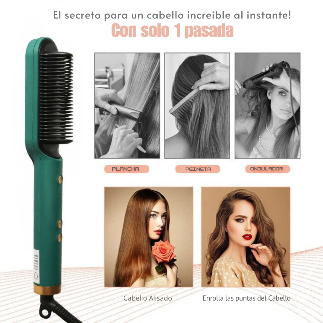 BabyLizz® CEPILLO ALISADOR PREMIUM - ⚡ El poder de un alisado rápido y profesional