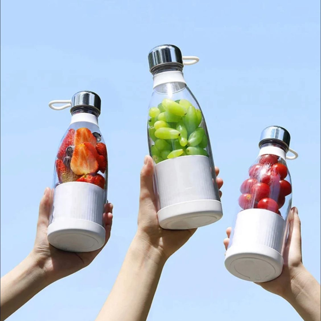 🔥 Botella Batidora Juguera Portátil – Prepara Smoothies Donde Quieras 🥛